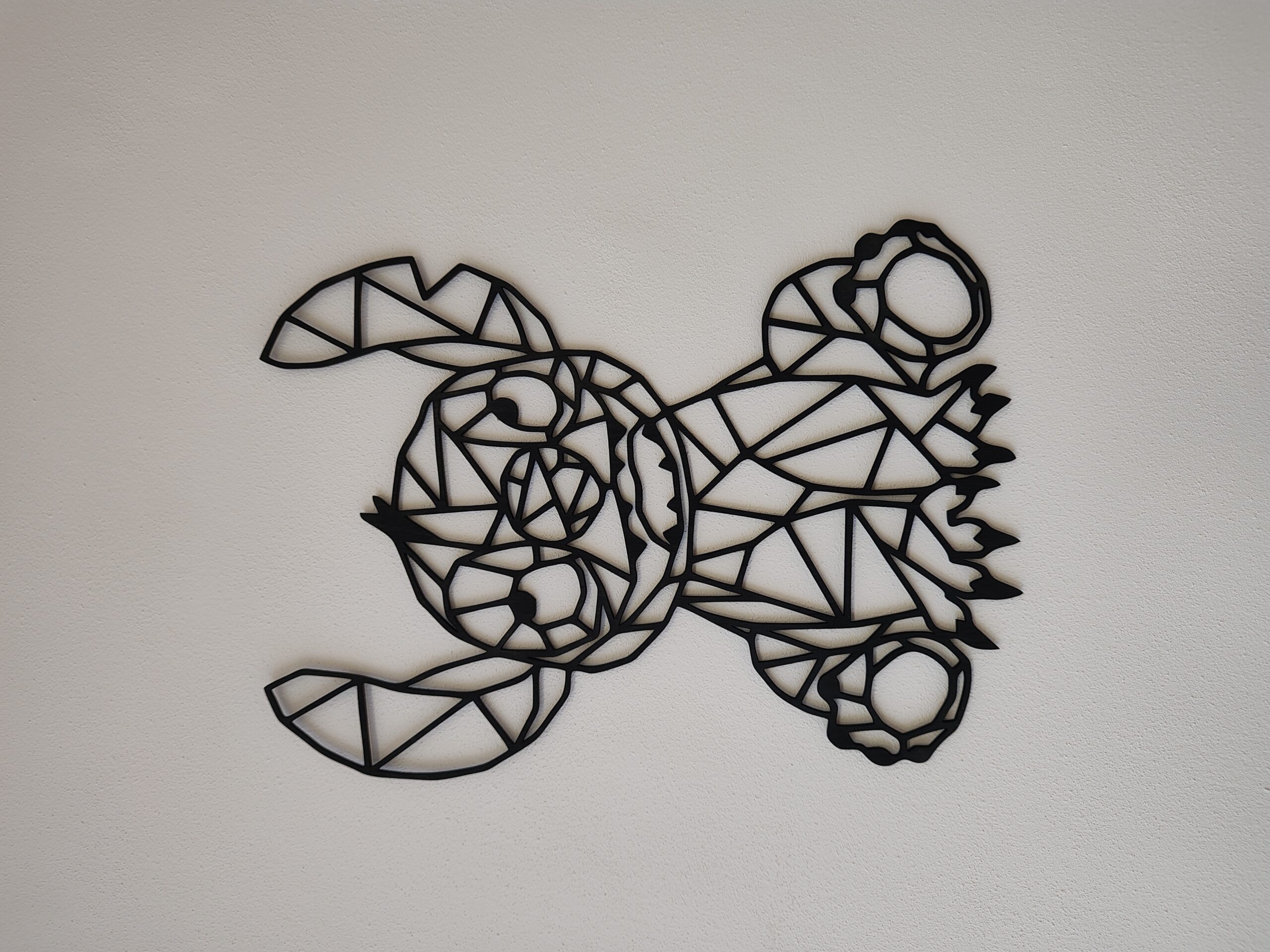 Dřevěná samolepka - Stitch 1 Dřevěná samolepka - Stitch